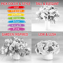 Customize by Style and Color Floral Design